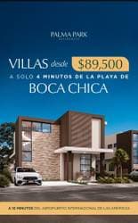 Vendo Atractivas Villas en Boca Chica desde US$89,000