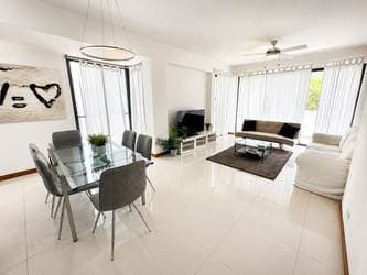 Amueblado Completo Apartamento de 2 Habitaciones en Evaristo Morales