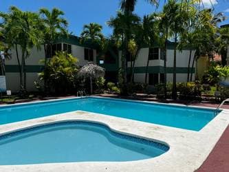 Renovated Two Bedroom Apartment in Friusa Bávaro with Green Area View and Full Occupancy