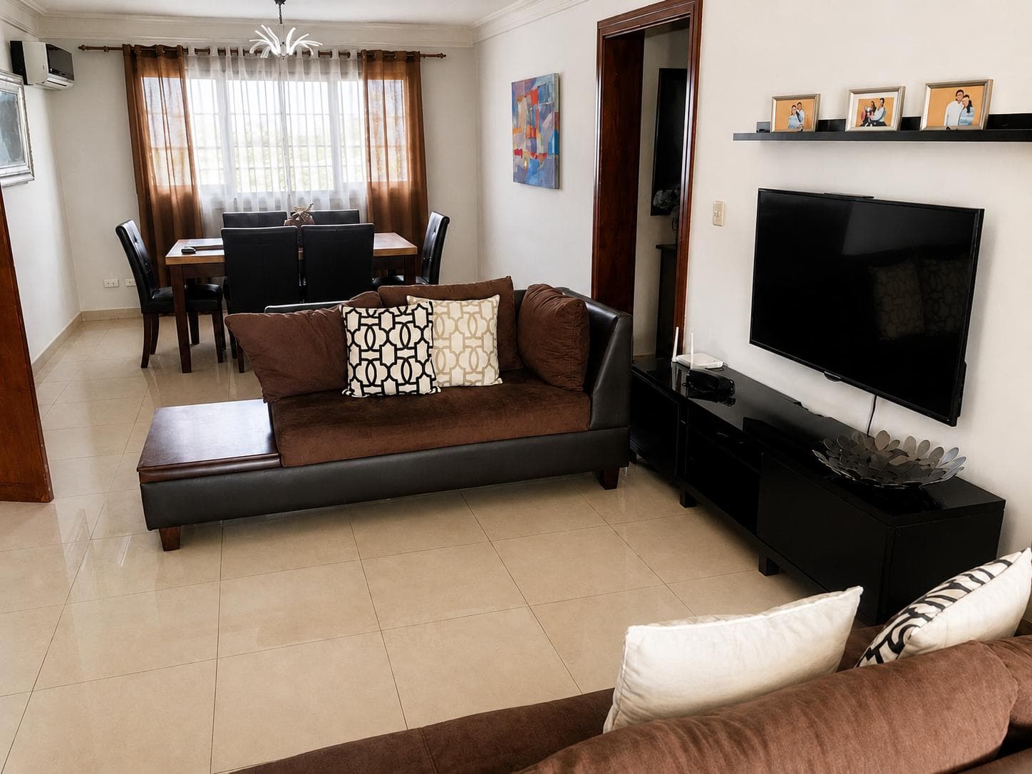 Acogedor Apartamento de 2 Habitaciones en Gazcue