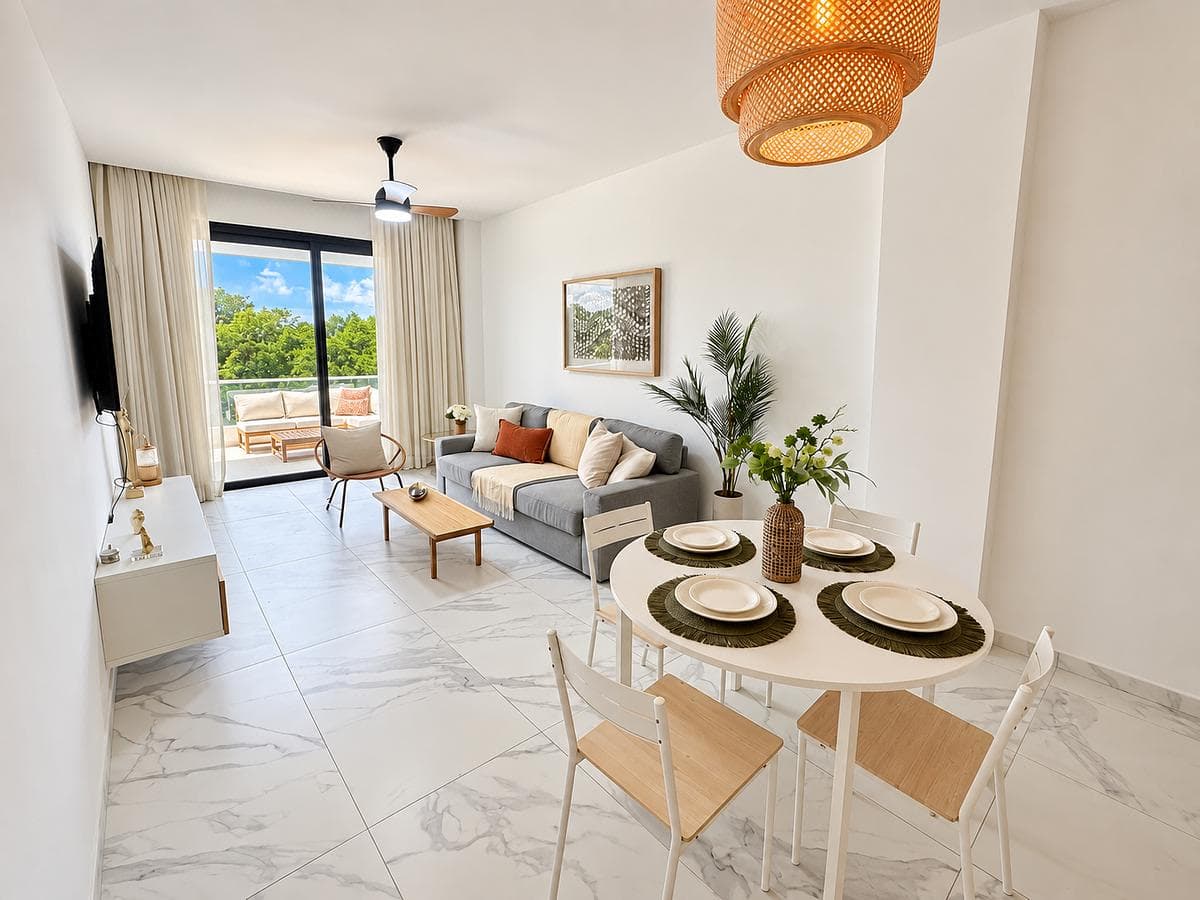 Apartamento amueblado en alquiler en Cana Rock Star, Cana Bay, Bávaro