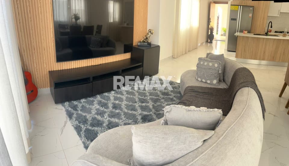 Furnished 3-bedroom house for rent in Punta Blanca, Bávaro